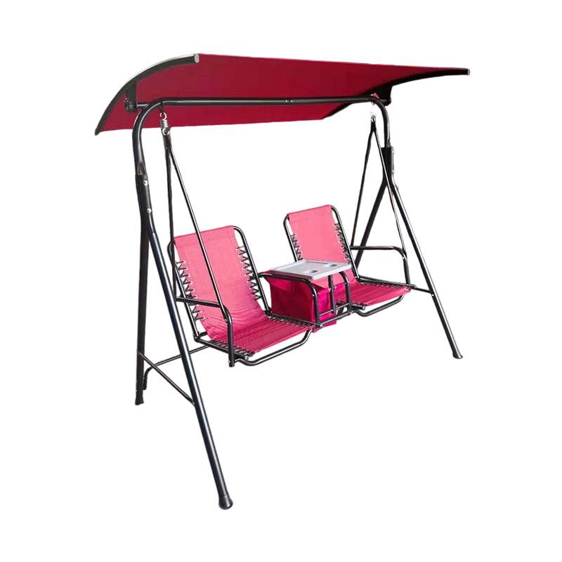 Podwójny swingowy fotel YLX-4006Z Terrace ze stolikiem kawowym