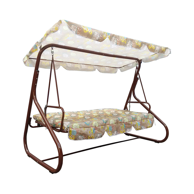 YLX-4050 Zewnętrzny taras Trzyosobowy fotel huśtawkowy